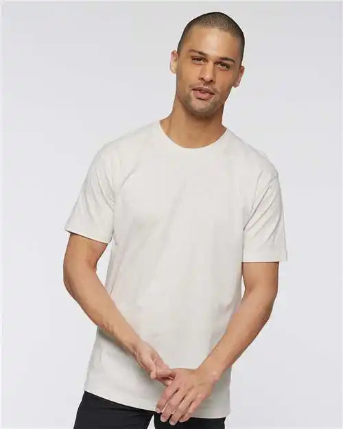 Lat 6901 Fine Jersey Tee - Porcelain