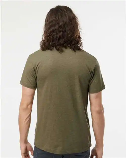 Lat 6901 Fine Jersey Tee - Vintage Military Green