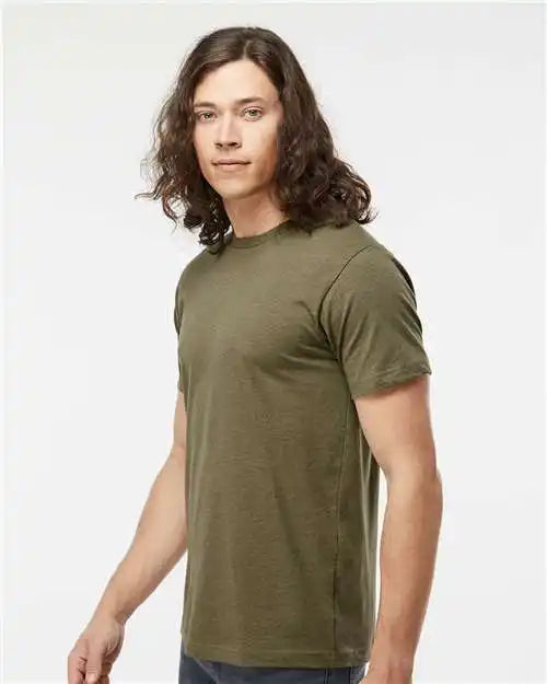 Lat 6901 Fine Jersey Tee - Vintage Military Green