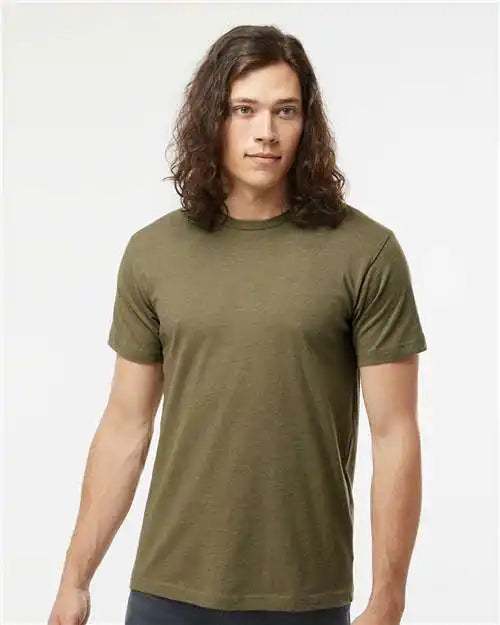 Lat 6901 Fine Jersey Tee - Vintage Military Green