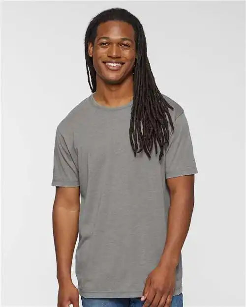 Lat 6902 Vintage Wash Tee - Washed Grey
