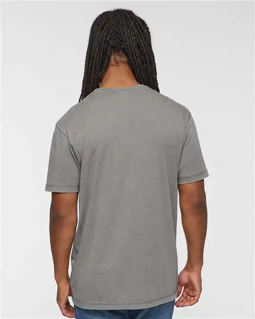 Lat 6902 Vintage Wash Tee - Washed Grey