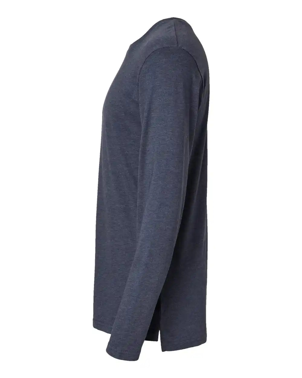 Lat 6918 Fine Jersey Long Sleeve Tee - Vintage Denim
