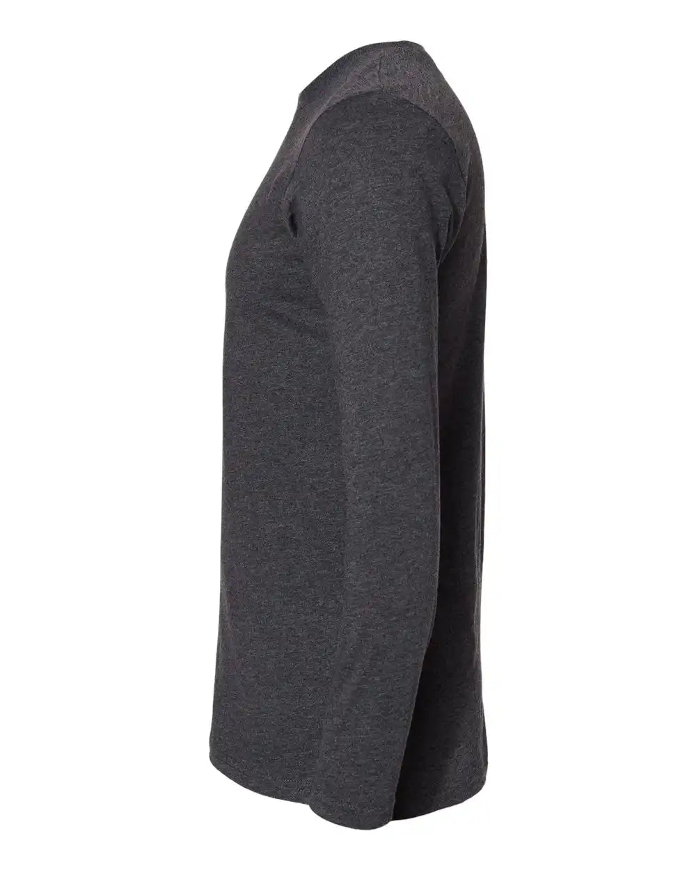Lat 6918 Fine Jersey Long Sleeve Tee - Vintage Smoke