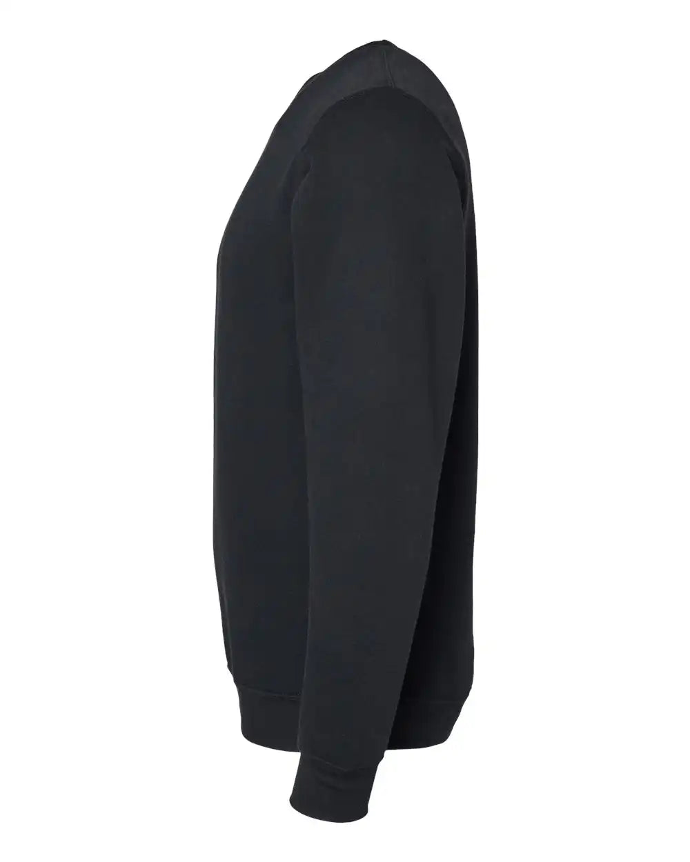 Lat 6925 Elevated Fleece Crewneck Sweatshirt - Black