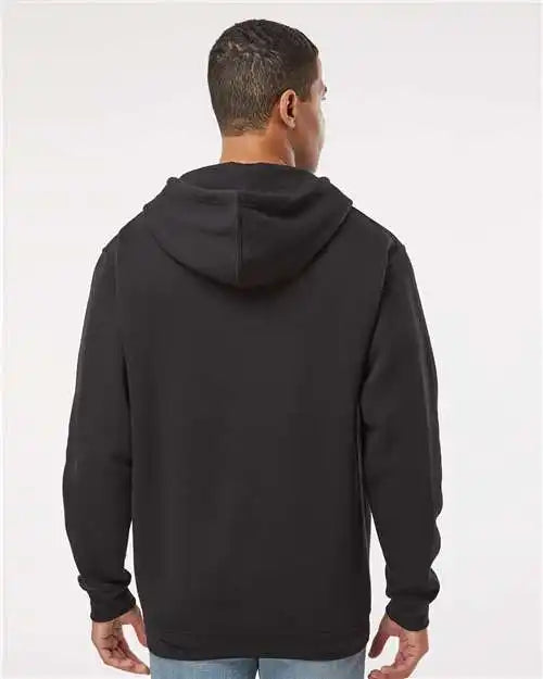 Lat 6926 Elevated Fleece Basic Hoodie - Black
