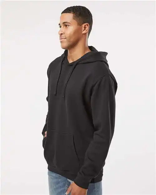 Lat 6926 Elevated Fleece Basic Hoodie - Black