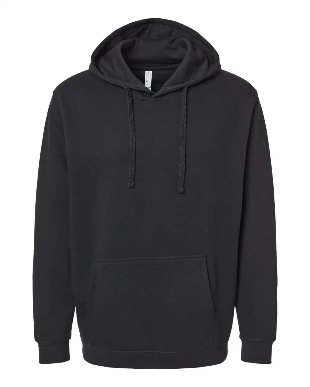 Lat 6926 Elevated Fleece Basic Hoodie - Black - s