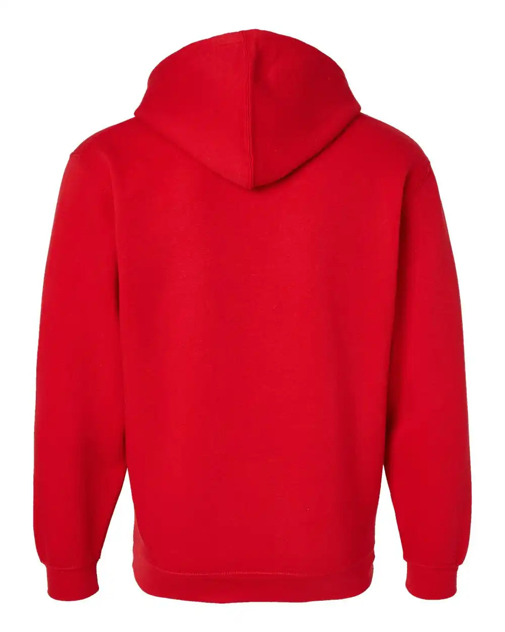 Lat 6926 Elevated Fleece Basic Hoodie - Red
