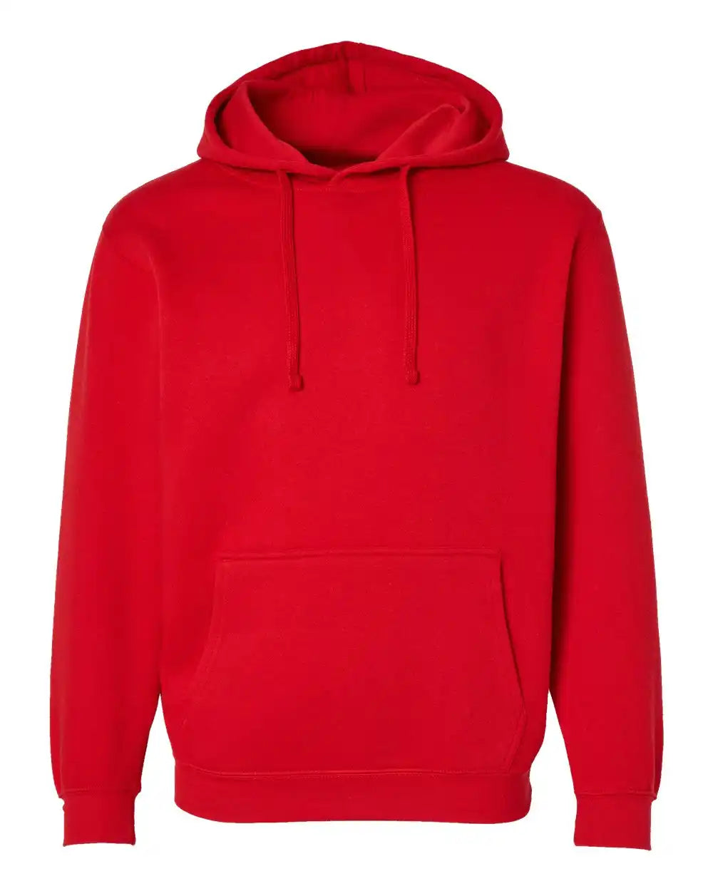 Lat 6926 Elevated Fleece Basic Hoodie - Red - s