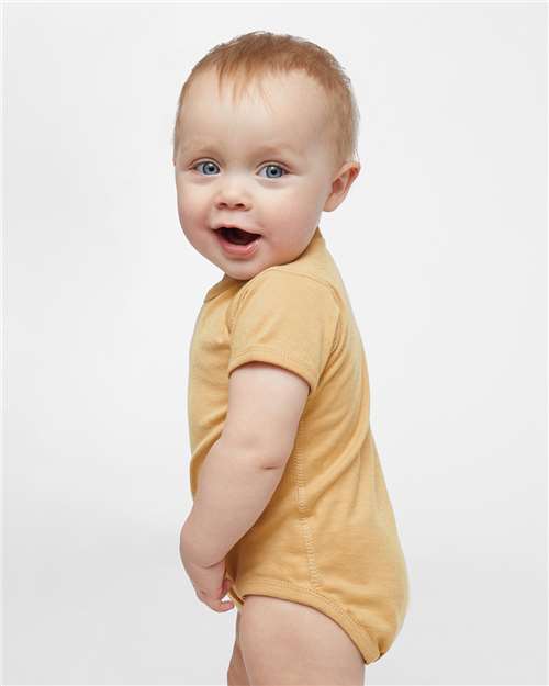 Latte Infant Fine Jersey Bodysuit - 4424