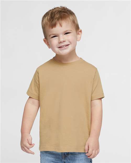 Latte Toddler Fine Jersey Tee - 3321
