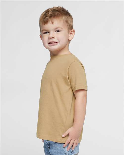 Latte Toddler Fine Jersey Tee - 3321