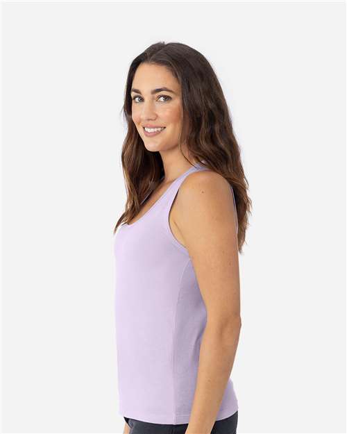 Lavender Women's Cotton Tank - 3933