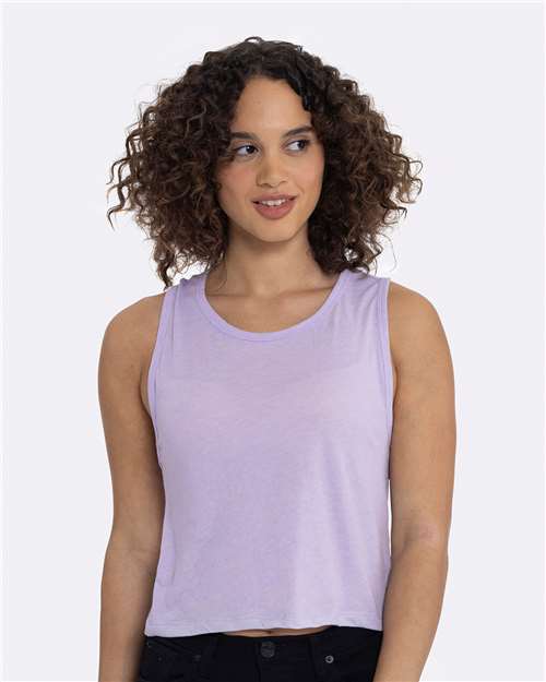 Lavender Women's Festival Crop Tank - 5083