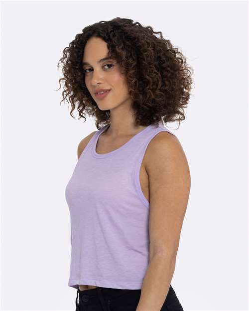 Lavender Women's Festival Crop Tank - 5083
