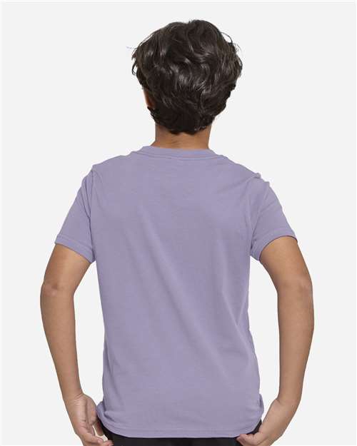 Lavender Youth Epic Cotton T-Shirt - T1000B
