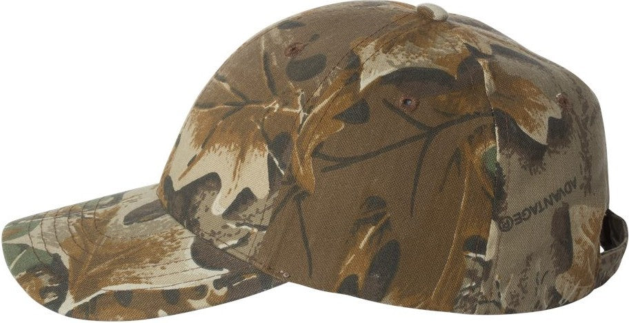 Left View of Advantage Classic Licensed Camo Cap - LC10