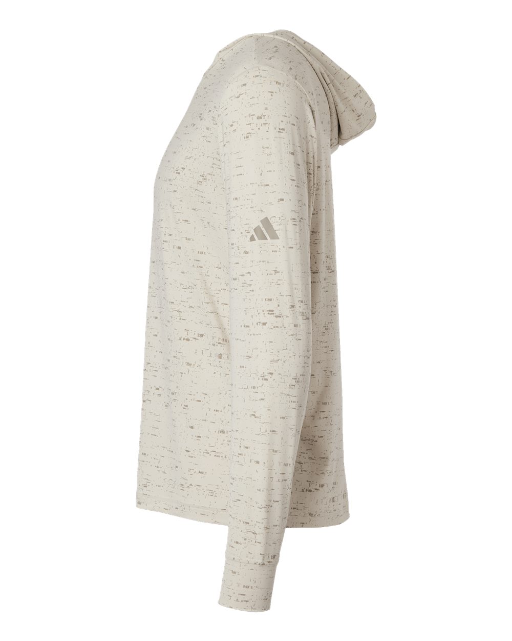 Left View of Alumina Core Lightweight Hooded T-Shirt - A2010