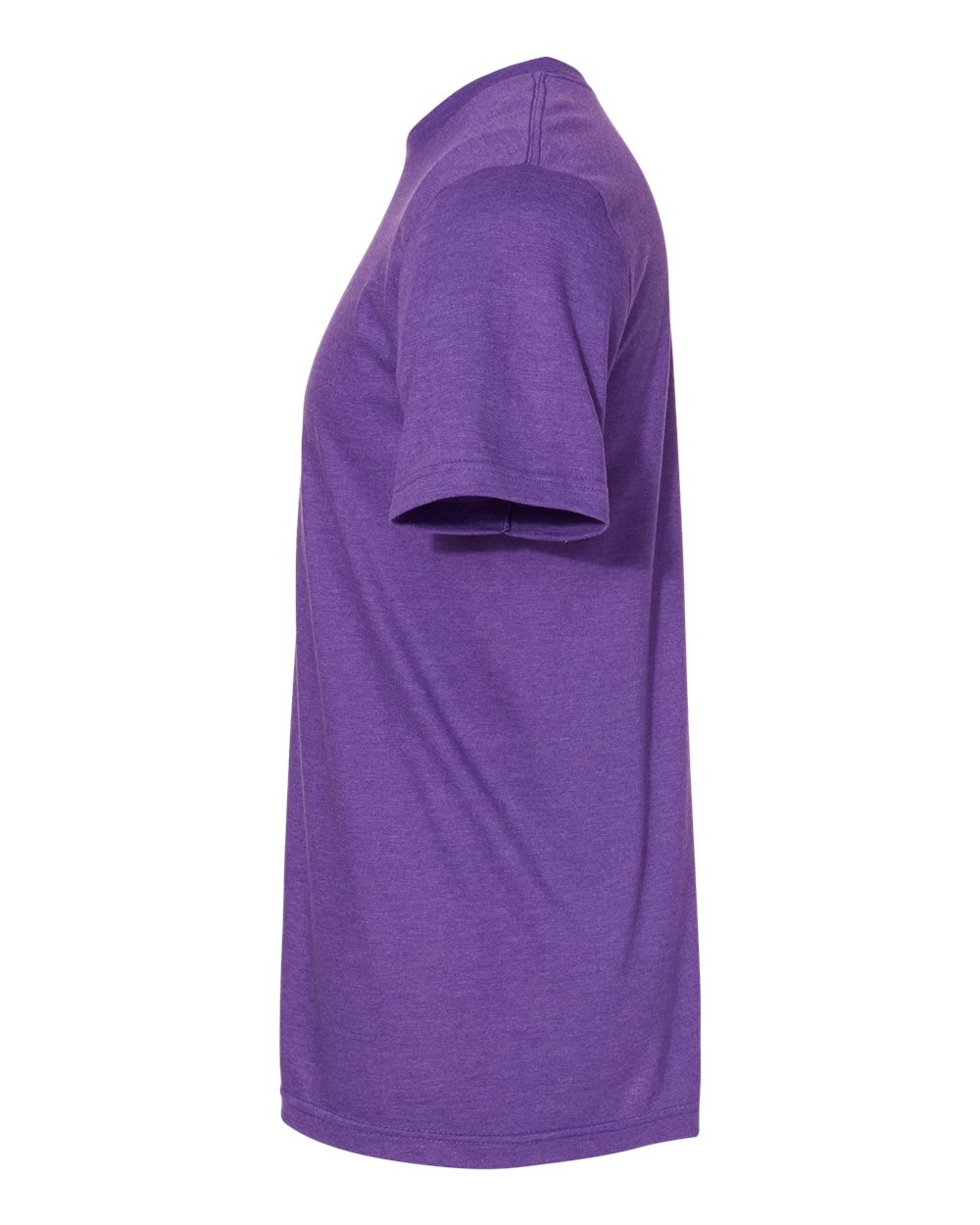 Left View of Amethyst Softstyle® CVC T-Shirt - 64000CVC