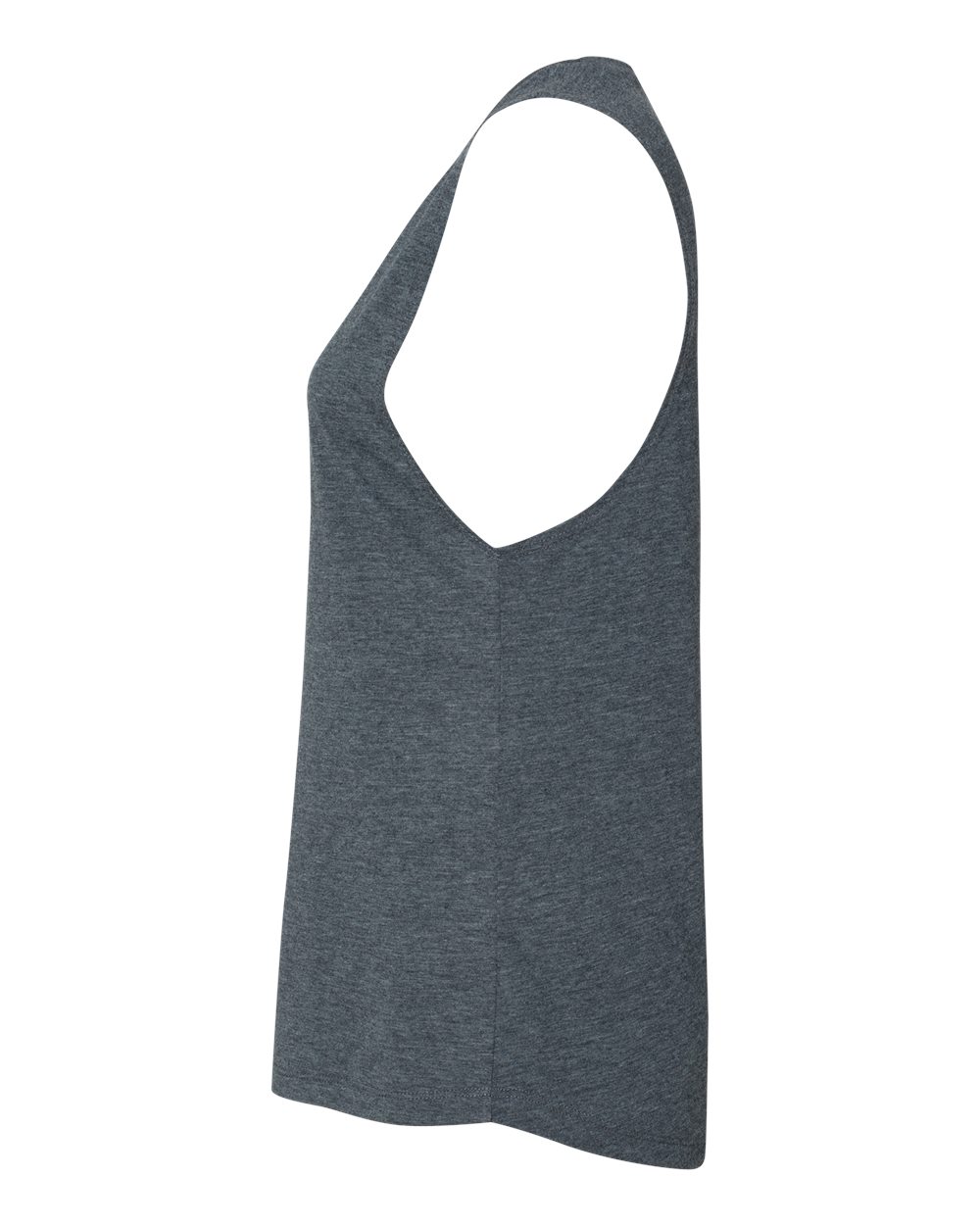 Left View of Antique Denim Women’s Festival Muscle Tank - 5013