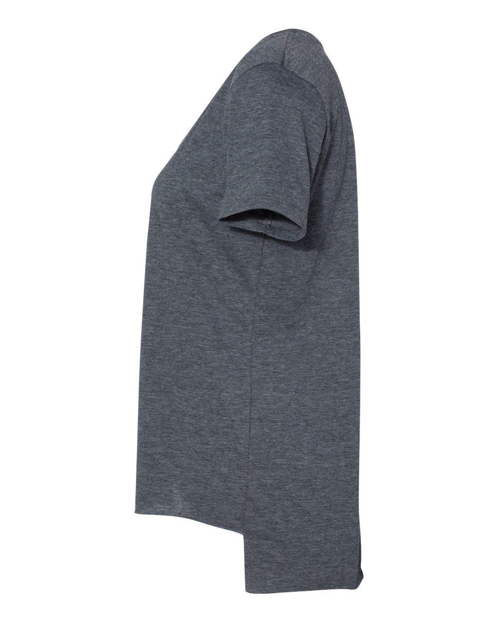 Left View of Antique Denim Women's Festival Scoop Neck T-Shirt - 5030