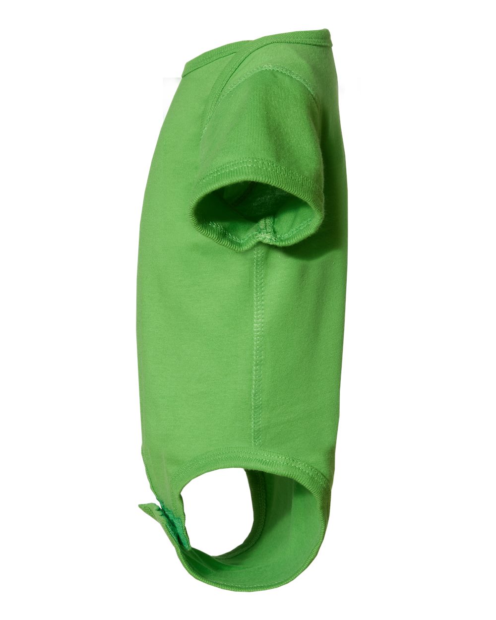 Left View of Apple Infant Fine Jersey Bodysuit - 4424