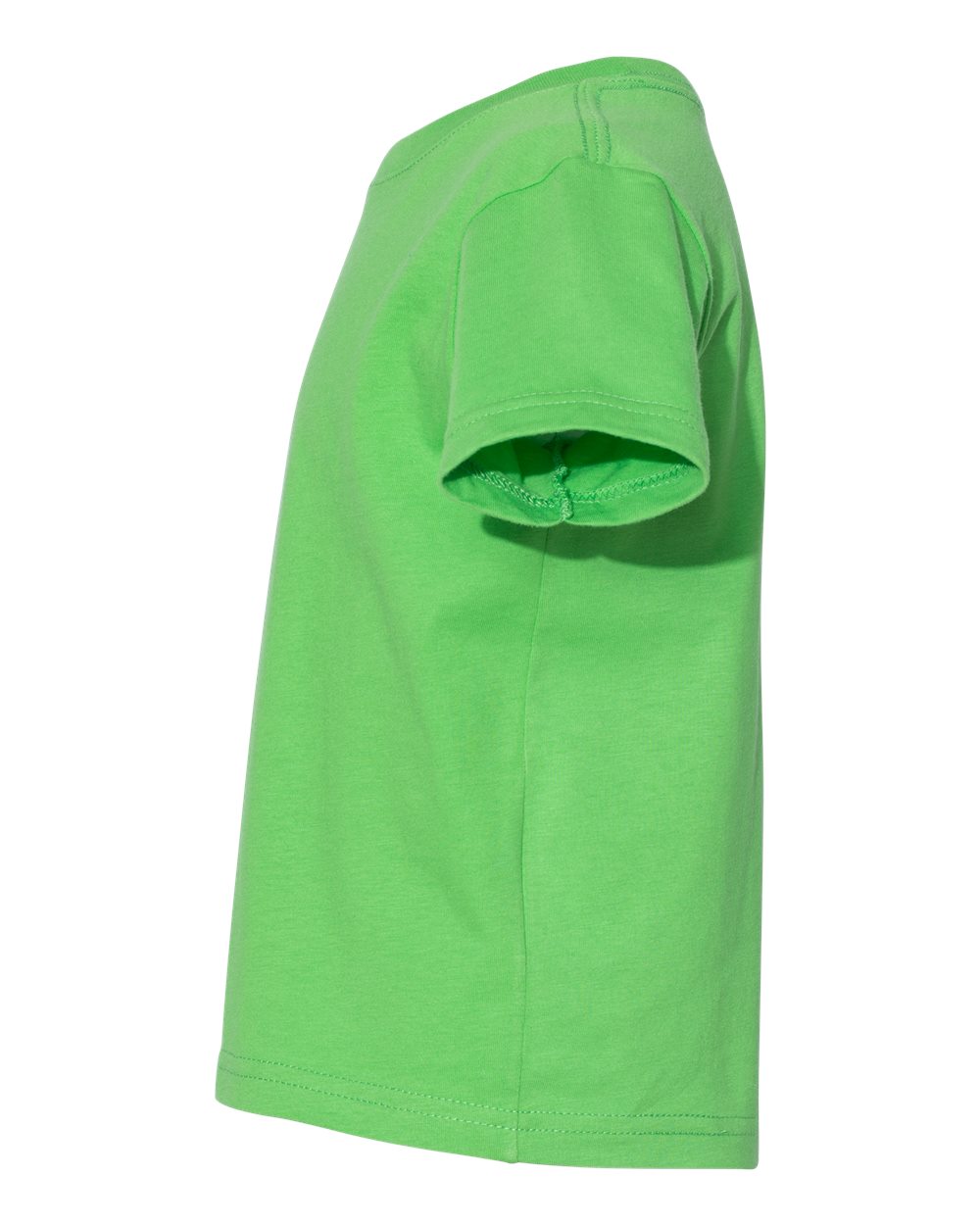 Left View of Apple Toddler Fine Jersey Tee - 3321