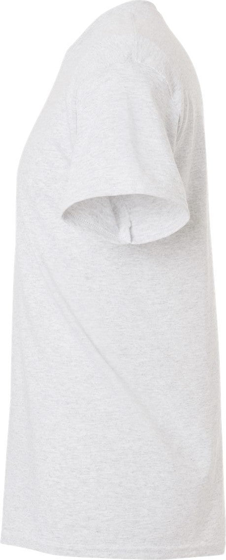 Left View of Ash DryBlend® T-Shirt - 8000
