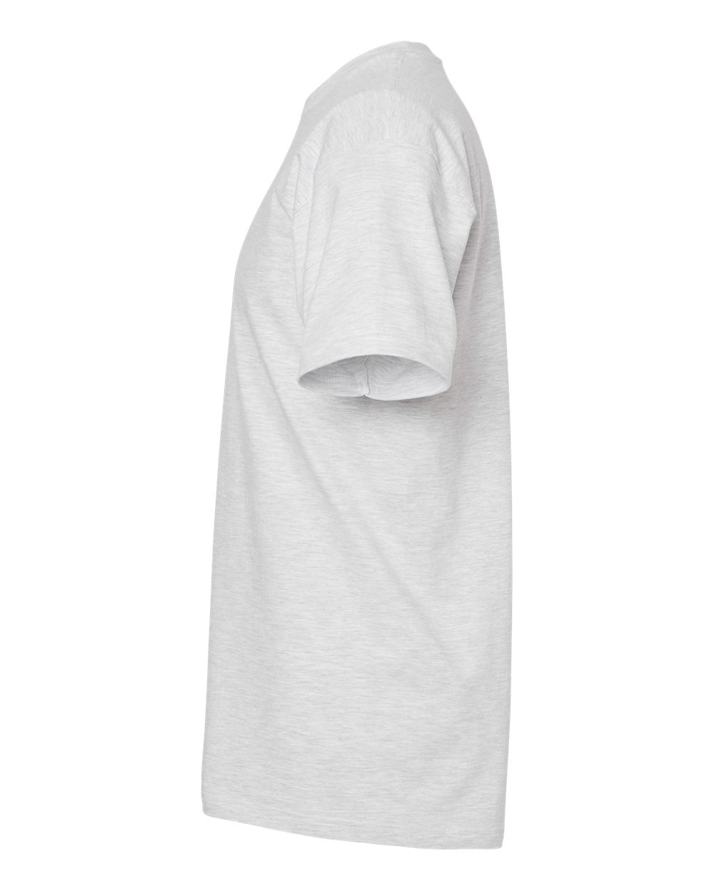 Left View of Ash Heavyweight Jersey T-Shirt - 290