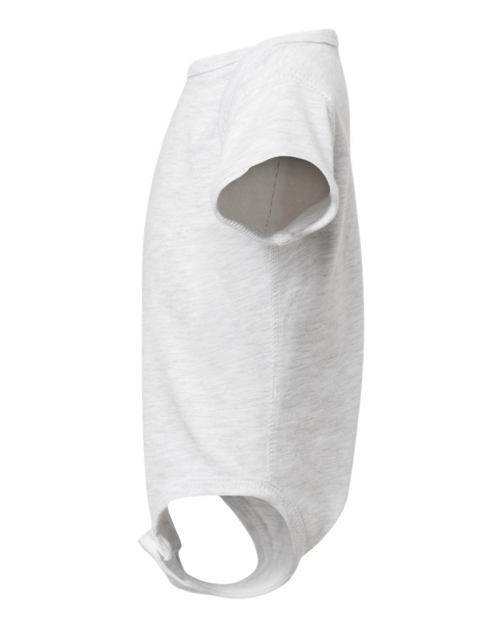 Left View of Ash Infant Fine Jersey Bodysuit - 4424