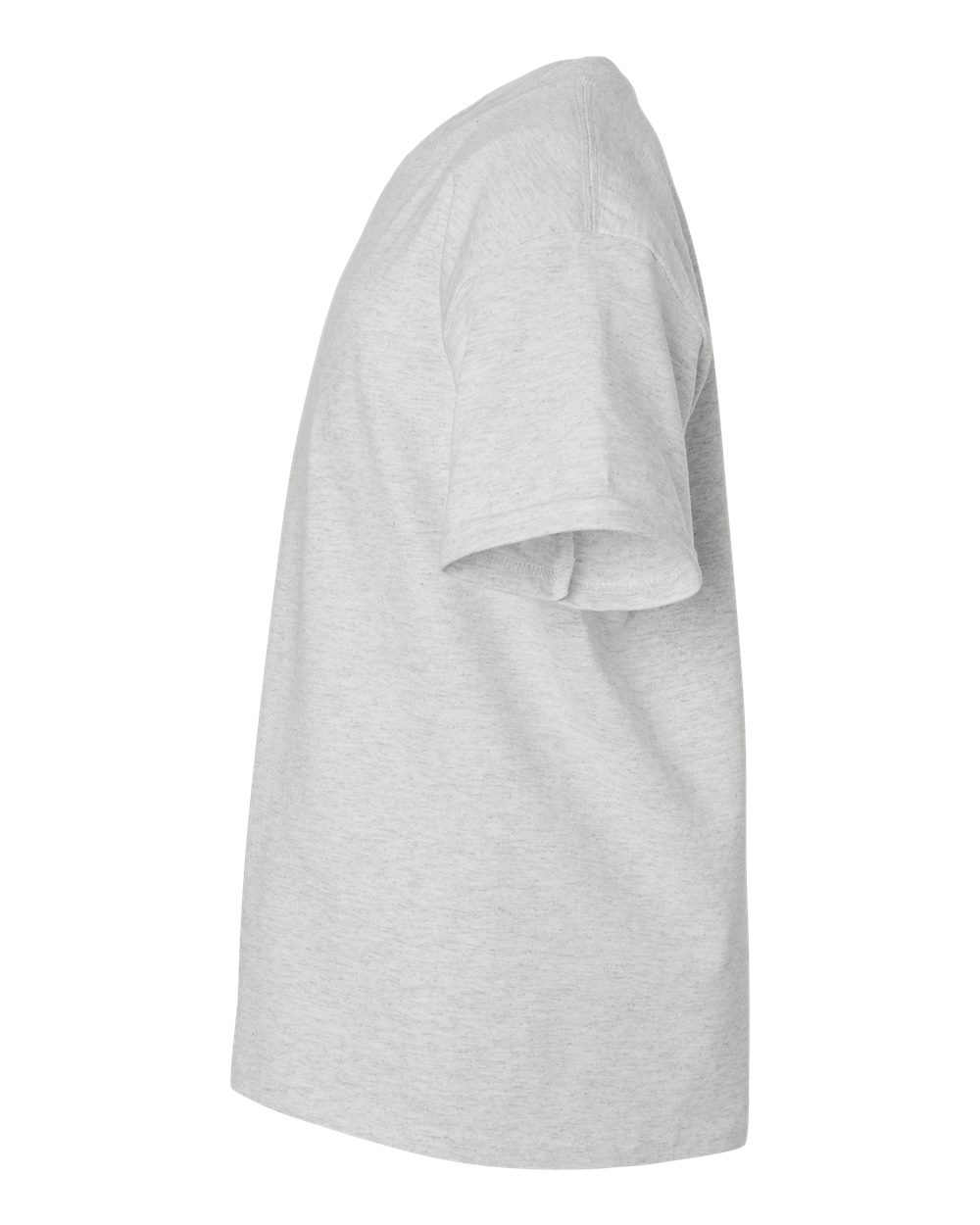 Left View of Ash Ultra Cotton® Youth T-Shirt - 2000B