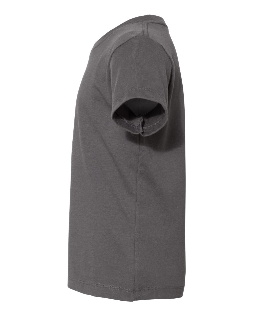 Left View of Asphalt Toddler Jersey Tee - 3001T