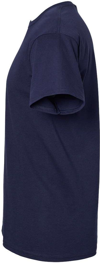 Left View of Athletic Navy Essential-T T-Shirt - 5280