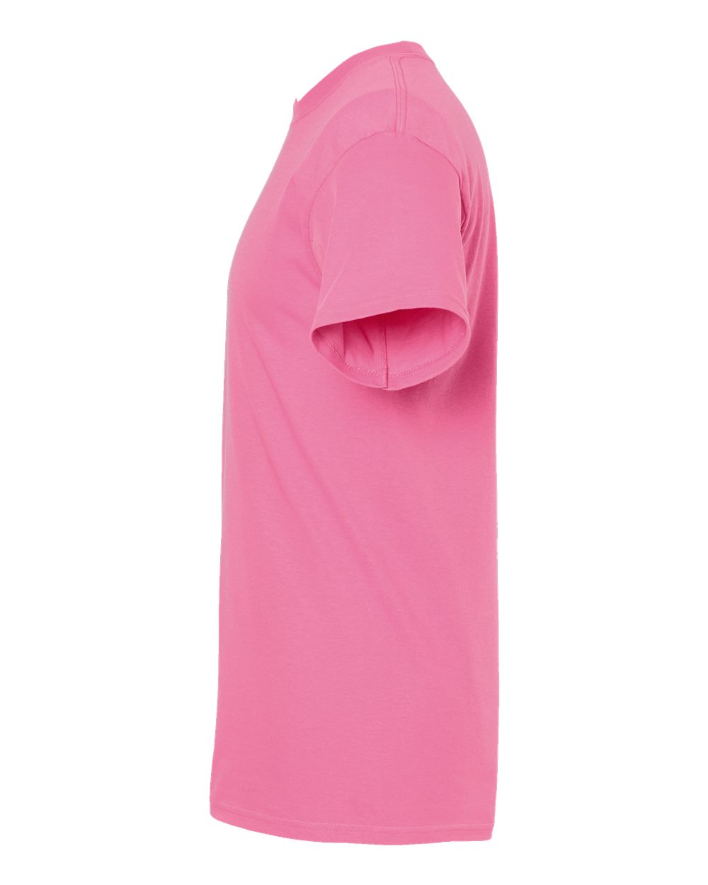 Left View of Azalea Gold Soft Touch T-Shirt - 4800