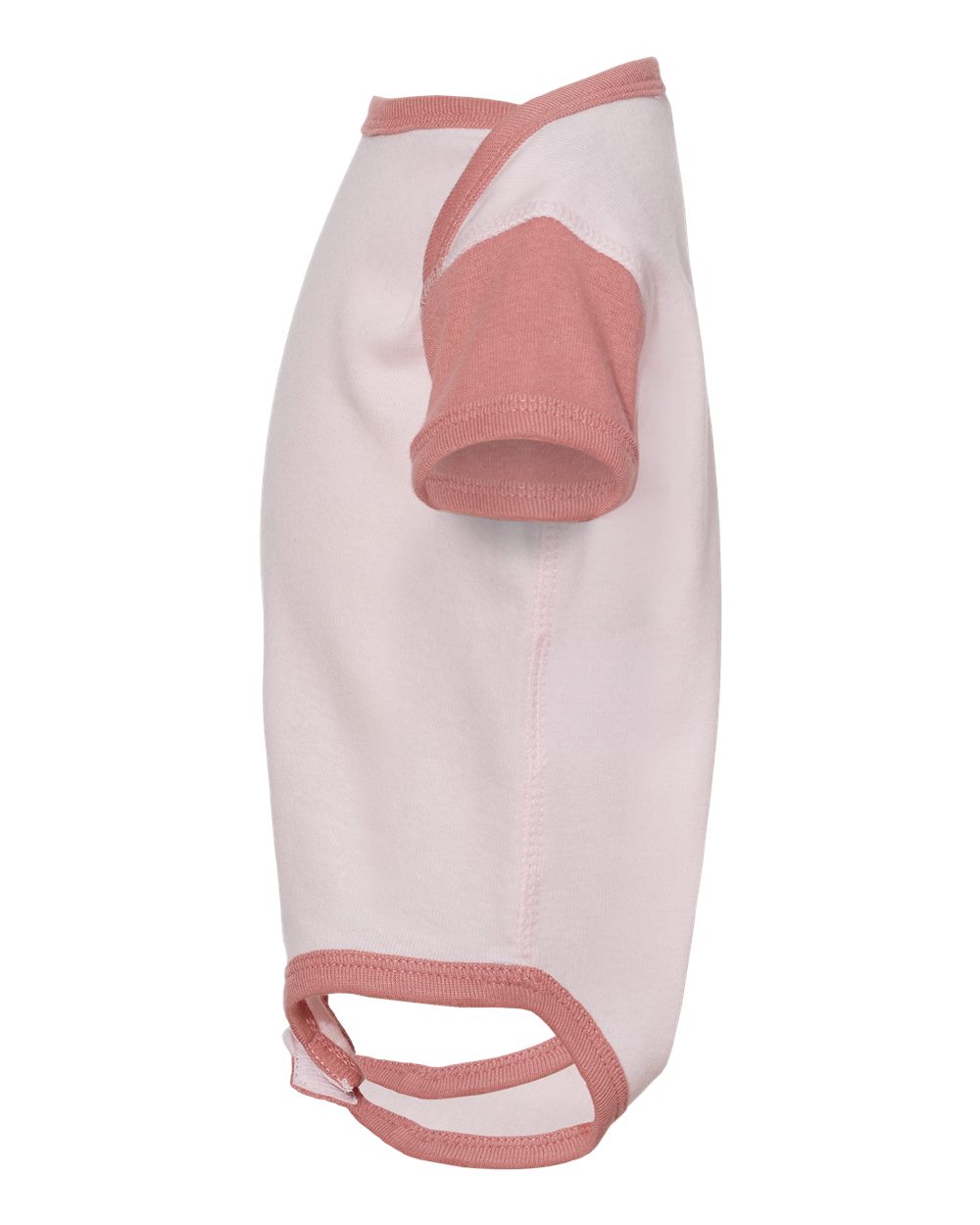 Left View of Ballerina/ Mauvelous Infant Baby Rib Bodysuit - 4400