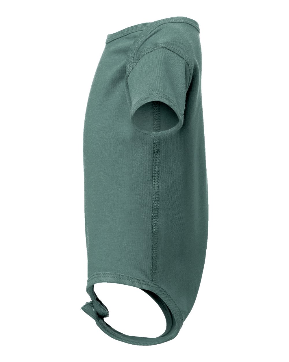 Left View of Basil Infant Fine Jersey Bodysuit - 4424