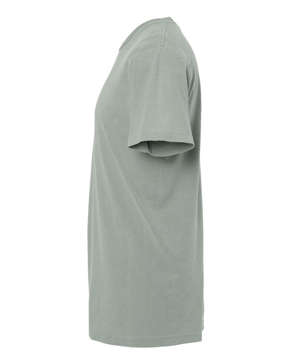 Left View of Bay Vintage Garment-Dyed T-Shirt - 6500M