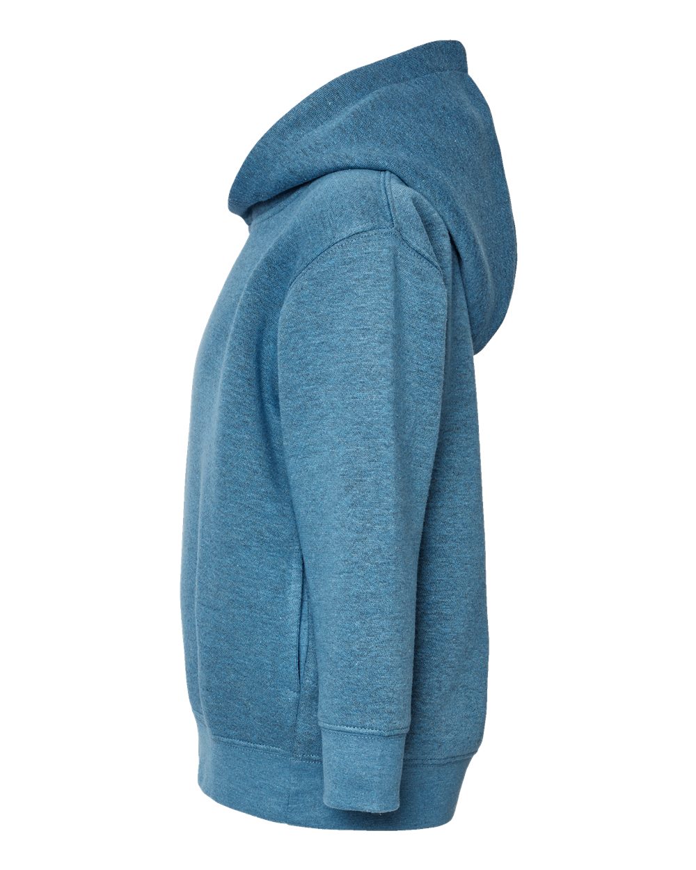 Left View of Bermuda Blackout Toddler Pullover Fleece Hoodie - 3326