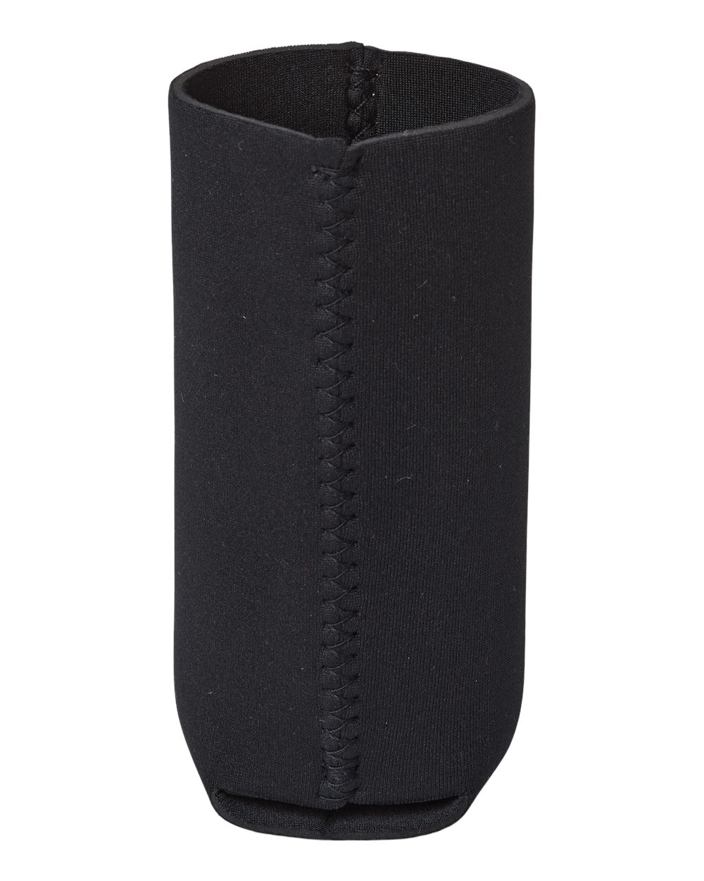 Left View of Black 12 oz. Neoprene Slim Can and Bottle Holder - FT007SC