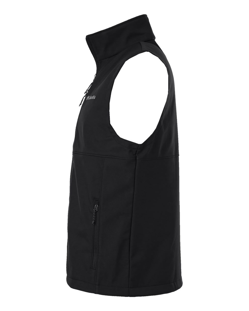 Left View of Black Ascender™ II Soft Shell Vest - 209047