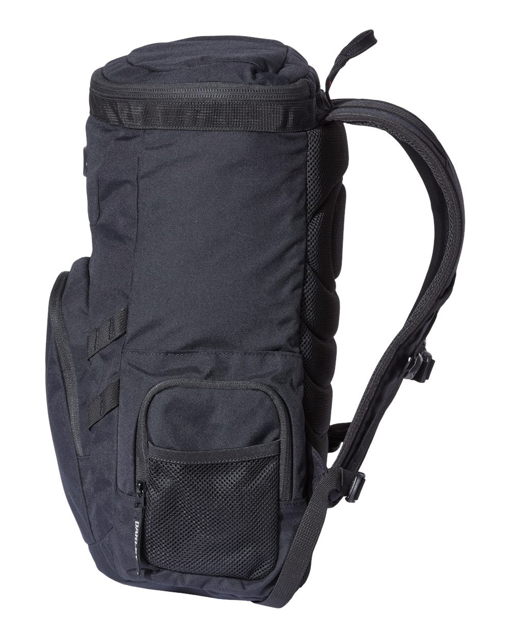 Left View of Black/ Black 29L Gearbox Overdrive Backpack - FOS901245