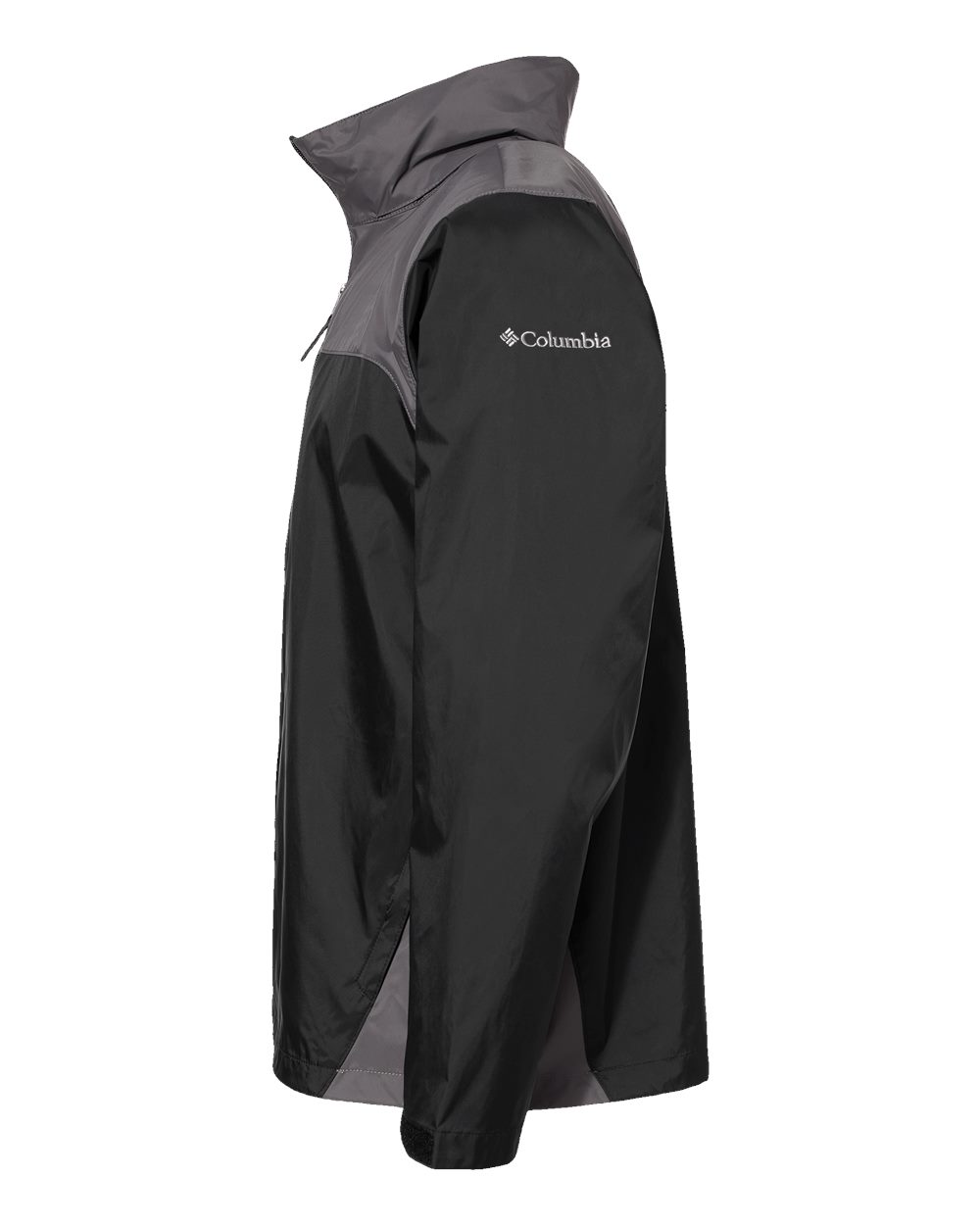 Left View of Black/ City Grey Glennaker Lake™ II Rain Jacket - 212476