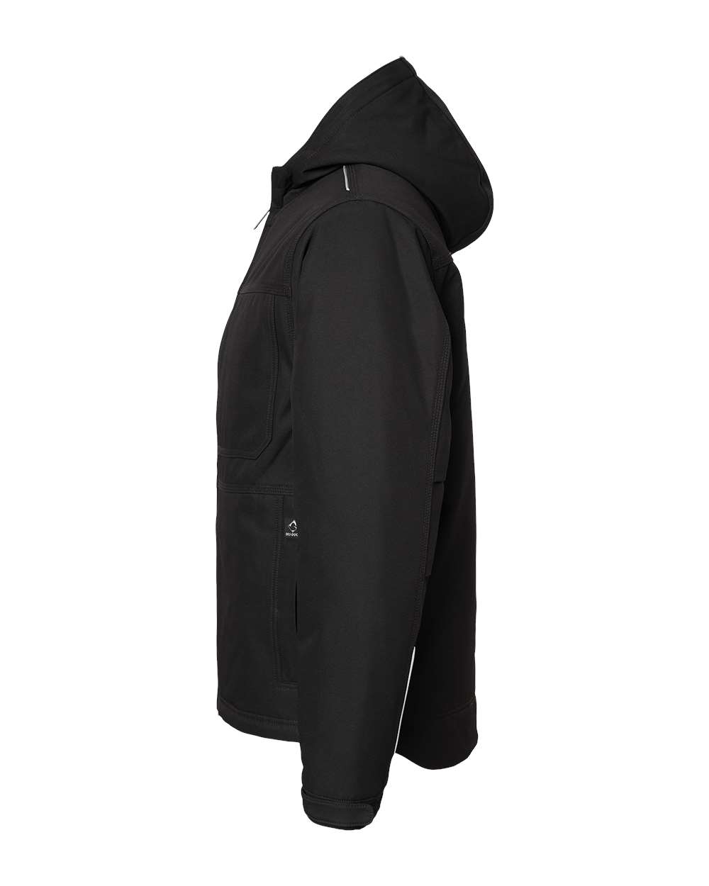 Left View of Black Kodiak Jacket - 5326