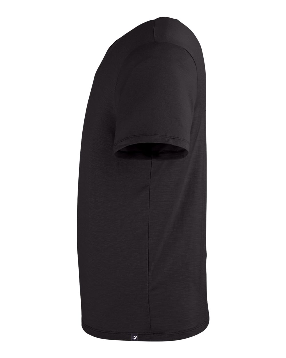 Rear View of Black Lumasof T-Shirt - MDP1655