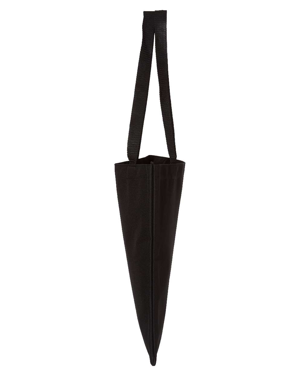 Left View of Black Madison Basic Tote - 8801