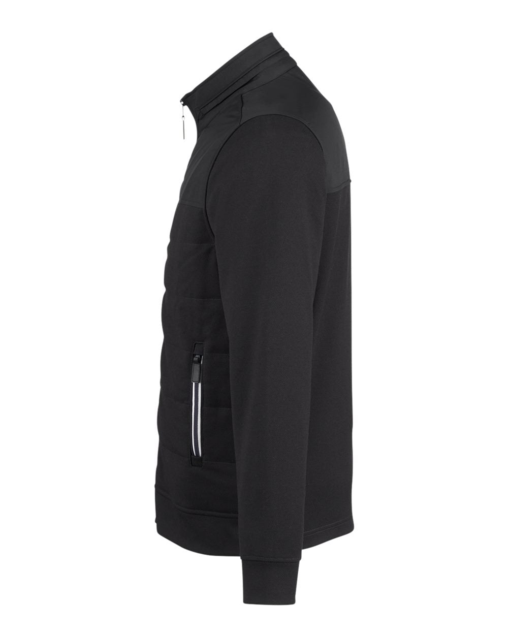 Left View of Black Men's New Classics® Club Jacket - DG71