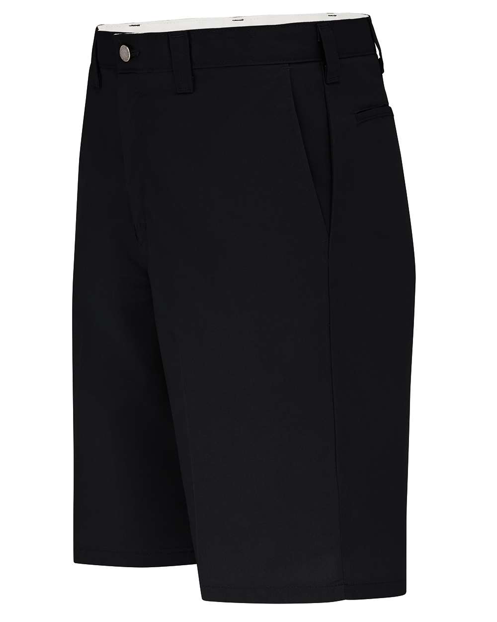 Left View of Black Premium Industrial Multi-Use Pocket Shorts - Extended Sizes - LR62EXT