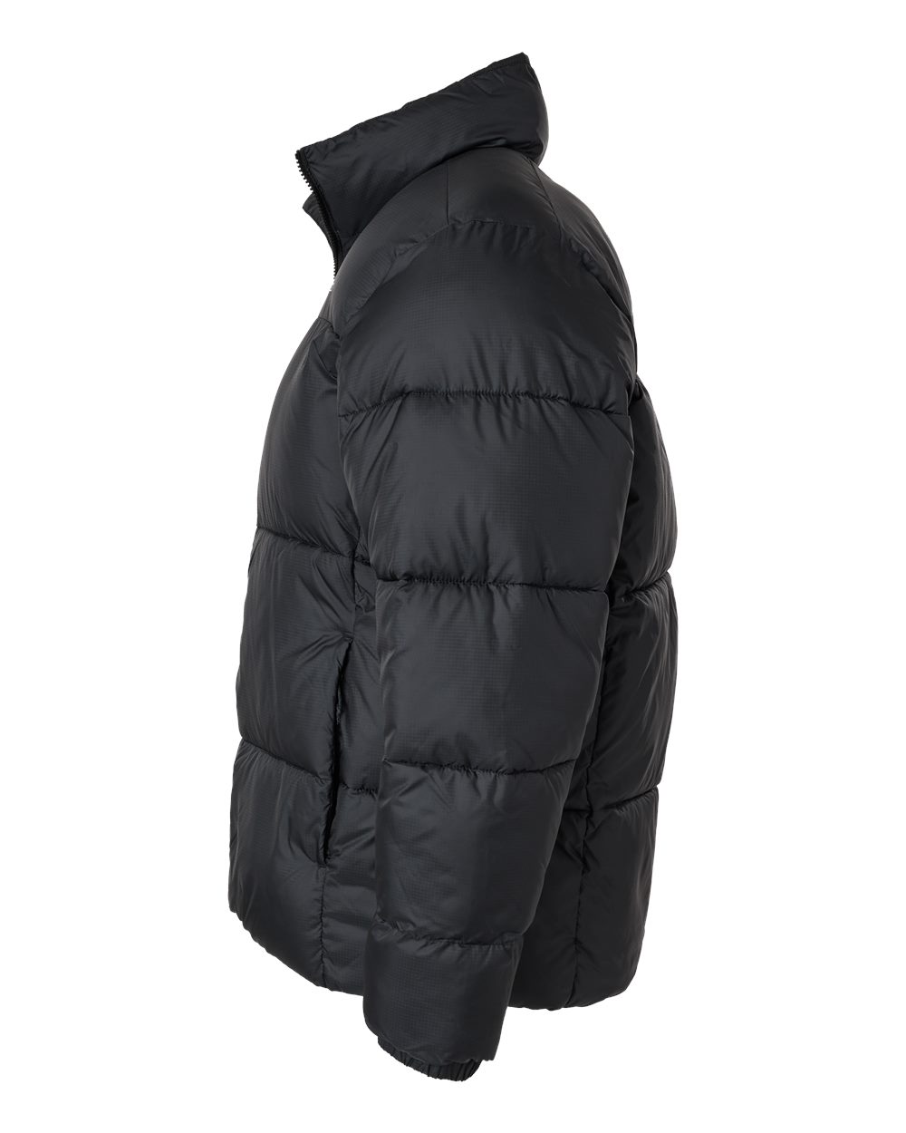 Left View of Black Puffect™ III Jacket - 208686
