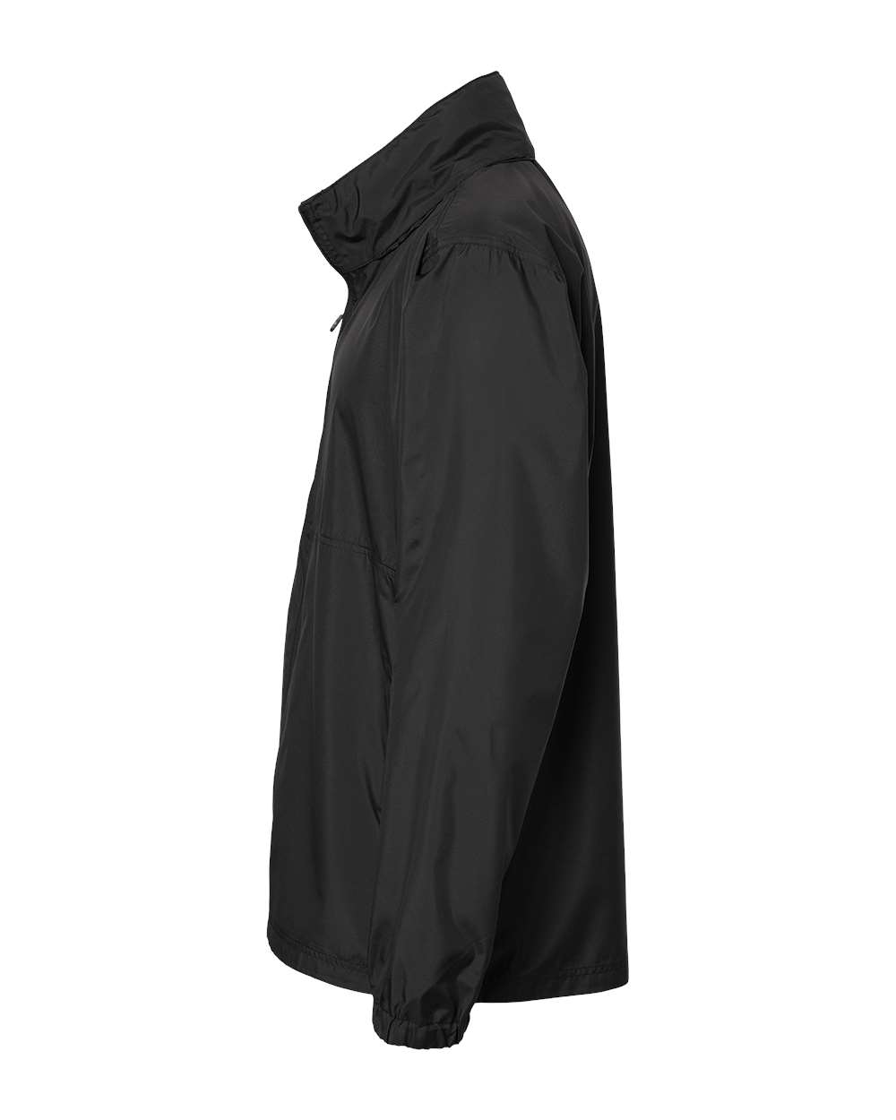 Left View of Black River Packable Jacket - 5330